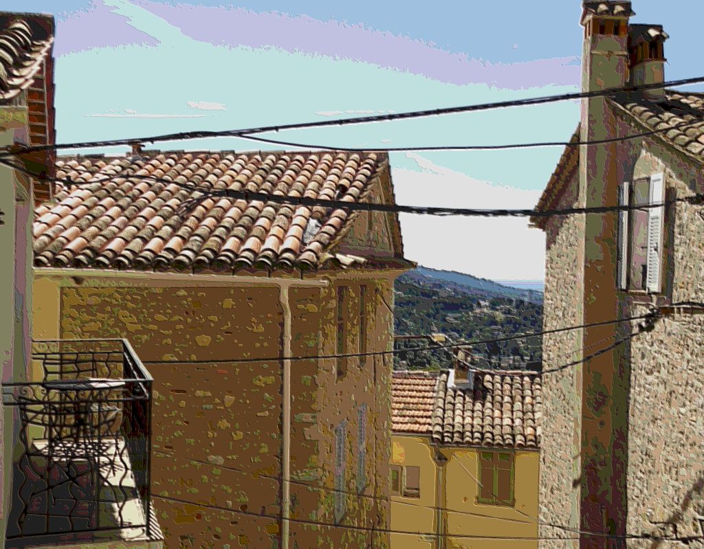 Mougins rooftops