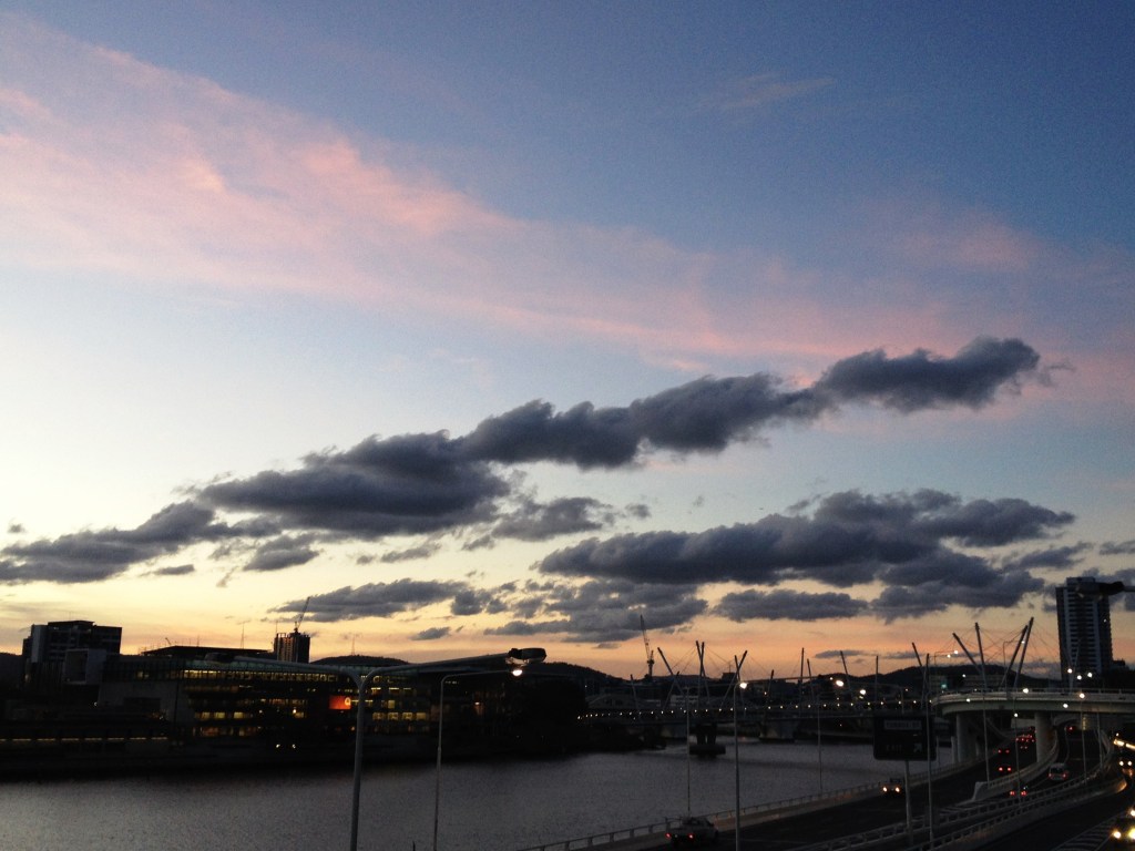 Sunset in Brisbane