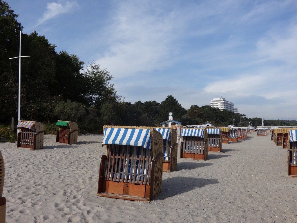 Famous North Sea beach chairs 