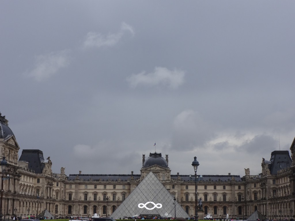 Louvre in the rain